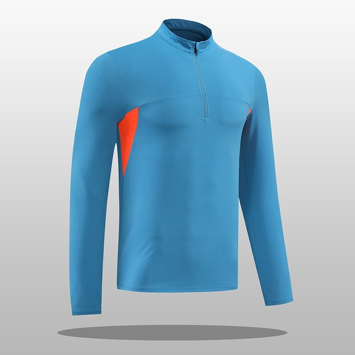 Herren Funktions-Thermoshirt mit Stehkragen und Reißverschluss Echoarchiv
