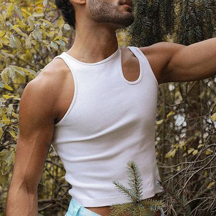 Herren ärmelloses Sporttop mit modernem Design Echoarchiv