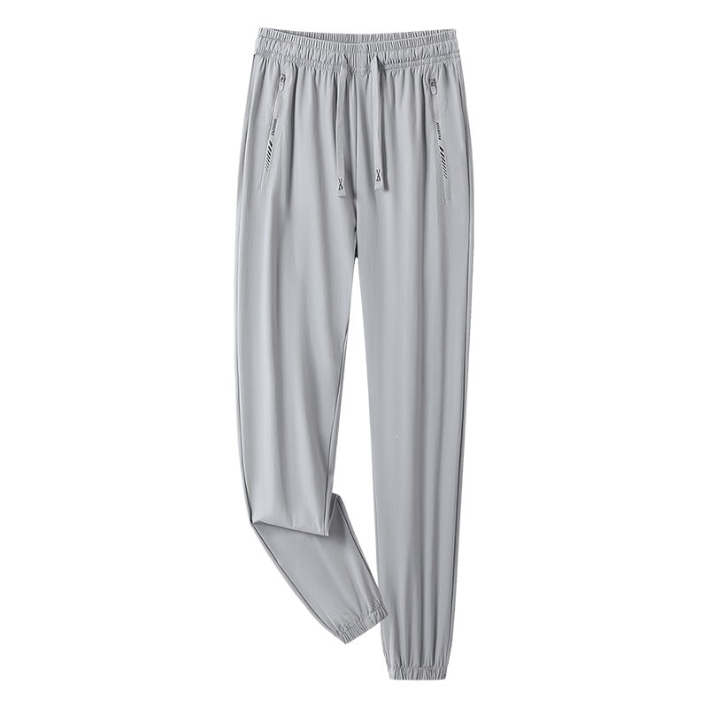 Herren Sportliche Jogginghose mit verstellbarem Bund und Reißverschlusstaschen Echo Archiv