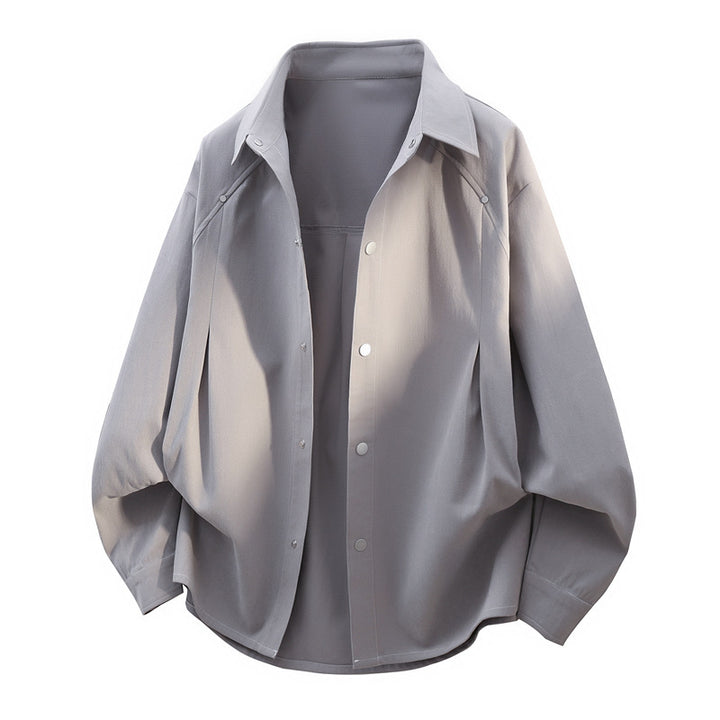 Herren Lässige Overshirtjacke Echo Archiv