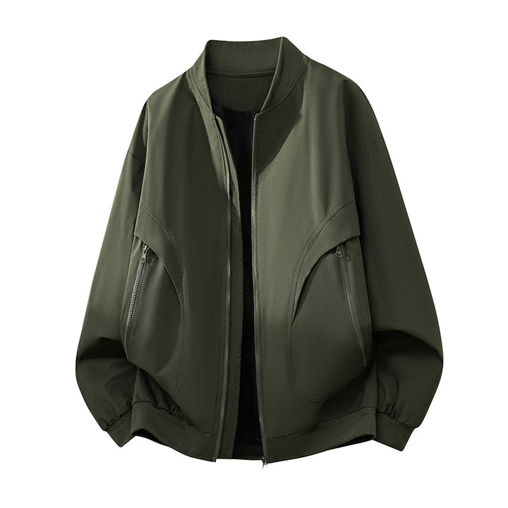 Damen Modische Bomberjacke mit Wassertropfen-Dichttechnologie – Avenza