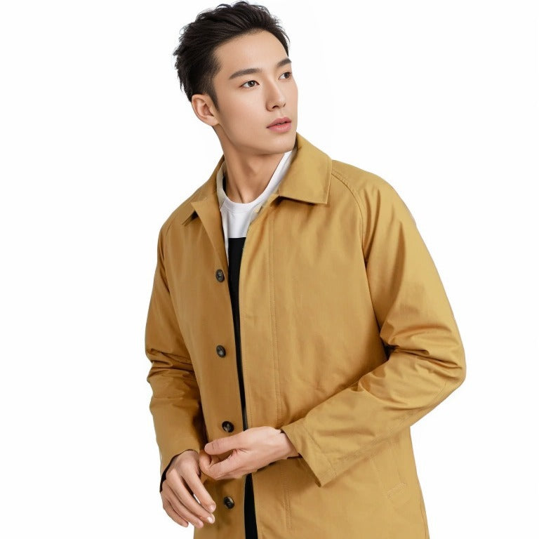 Herren wetterfeste Übergangsjacke mit praktischen Taschen Echoarchiv