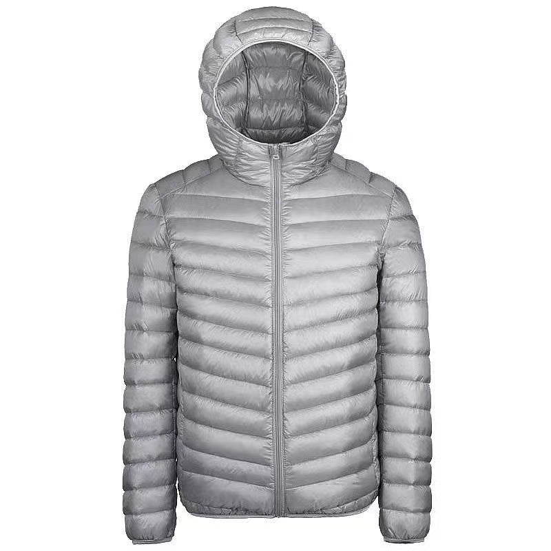 Herren nan ultraleichte Packbare Microsteppjacke mit Stehkragen, wattierter Isolierung und windabweisender Hülle Echo Archiv