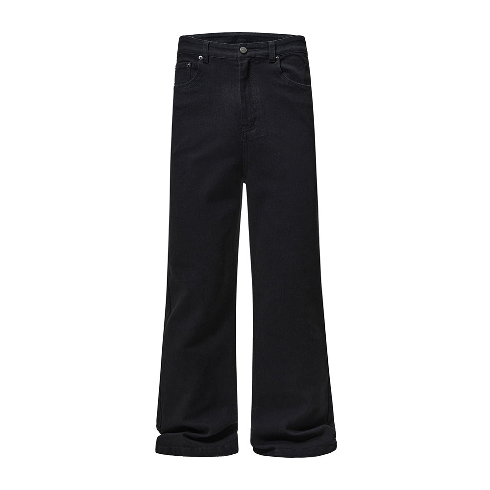 Herren weit geschnittene Denimhose mit geradem Bein Echo Archiv