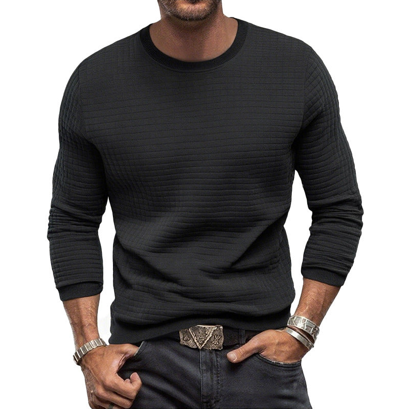 Herren modischer Sweat-Pullover mit strukturiertem Design Echoarchiv