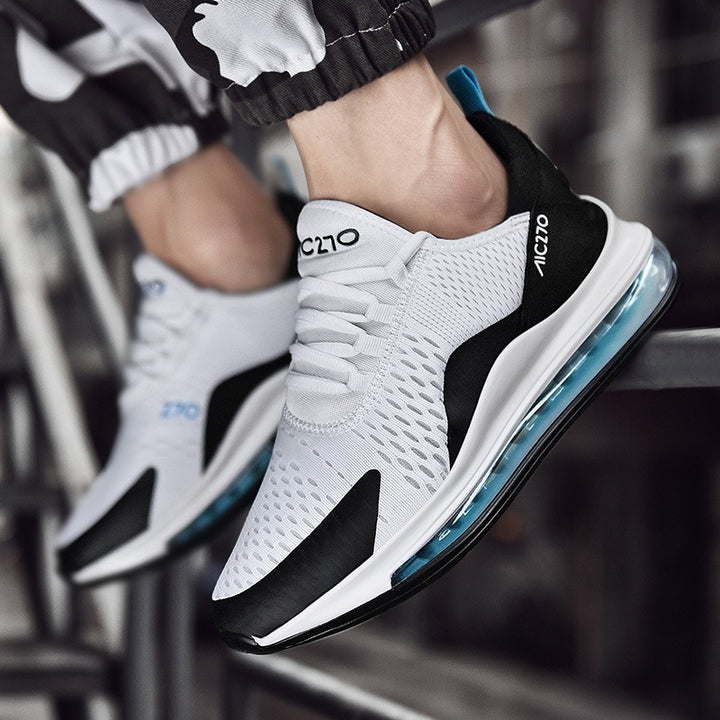 Herren moderne Air‑Cushion City‑Run Sneaker mit belüfteter Mesh‑ und TPU‑Stützstruktur – Tavélo