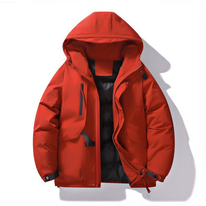 Herren Isolierte Parka-Jacke mit Kapuze Echo Archiv