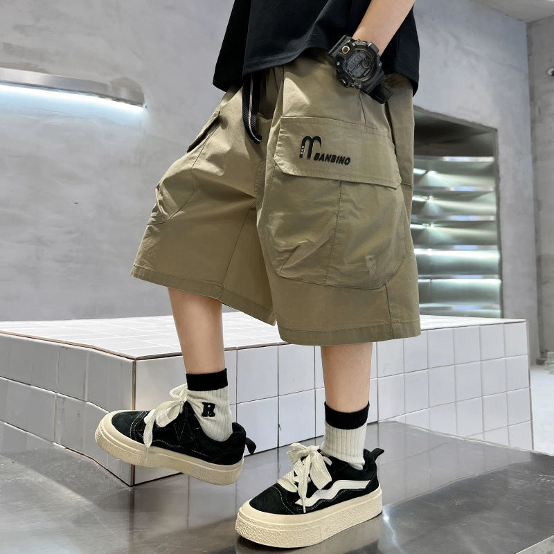 Unisex lässige Cargo-Shorts mit großen Taschen Echo Archiv