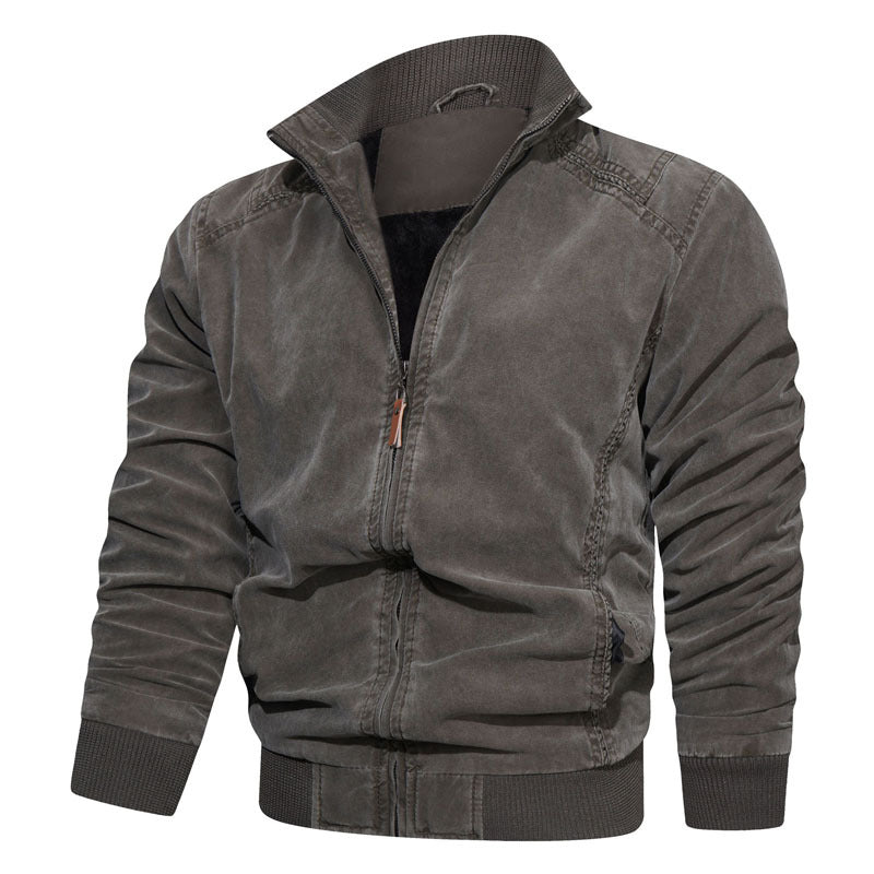 Herren Sportliche Bikerjacke Echo Archiv