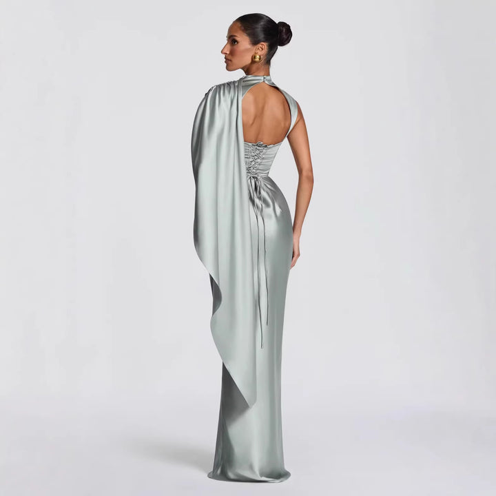 Damen Langarm Abendkleid Echo Archiv