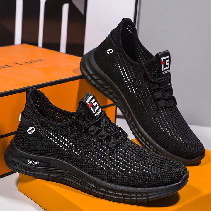 Herren Atmungsaktive Mesh-Laufschuhe mit flexiblem Design Echoarchiv