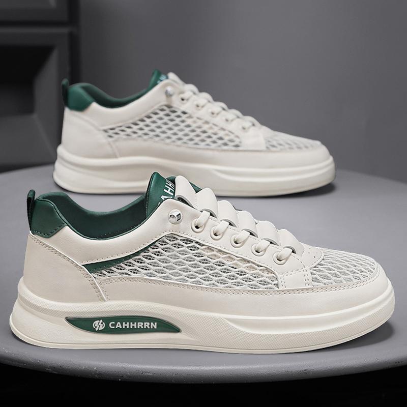 Herren Leichte Netz‑Plateau‑Sneaker mit atmungsaktivem Netzgewebe und gepolstertem Fußbett – Norré