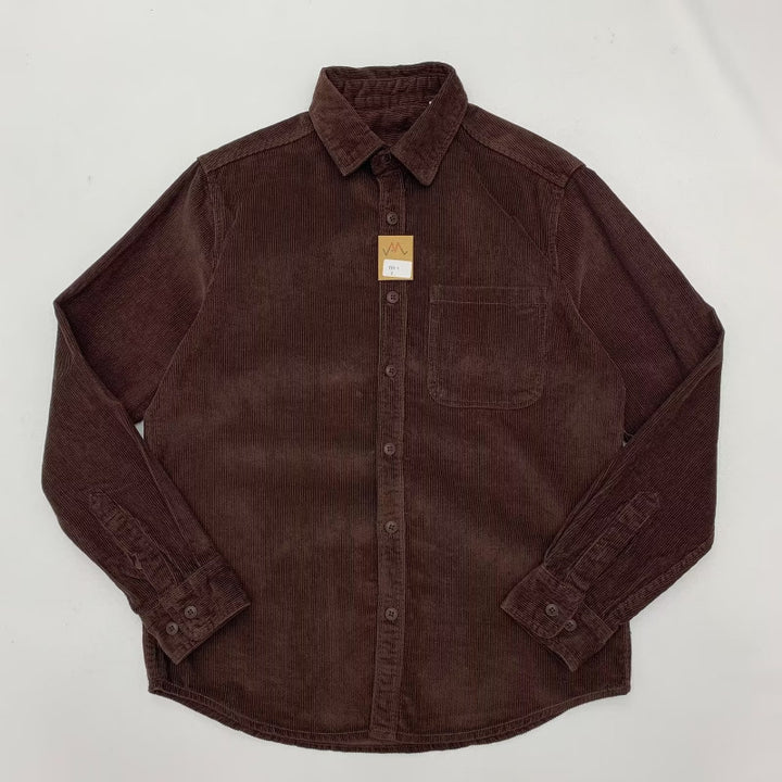 Herren Lässige Kord-Hemdjacke – Taviero