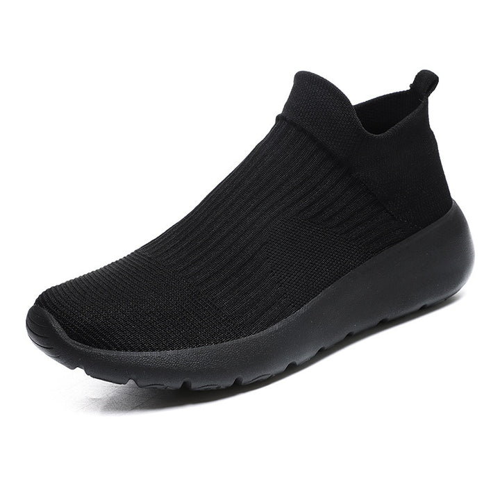 Unisex Elastischer Strick-Slipper mit nahtlosem Schaft und ergonomischer Leichtsohle Echoarchiv