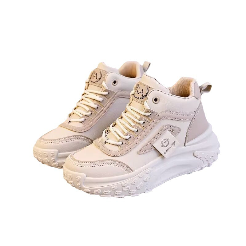 Damen Sportliche High-Top Sneakers mit dämpfender Sohle und robuster Profilierung Echo Archiv
