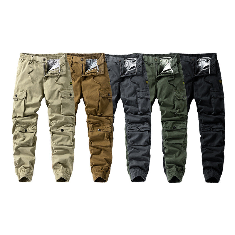 Herren Tech-Cargo-Joggerhose mit elastischem Tunnelzugbund, verstärkten Kniepaneelen und Multifunktions‑Taschen Echo Archiv