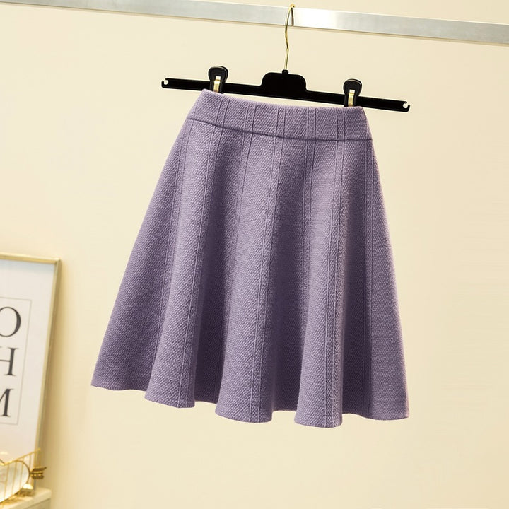 Damen Weit geschnittener, eleganter Midirock Echo Archiv