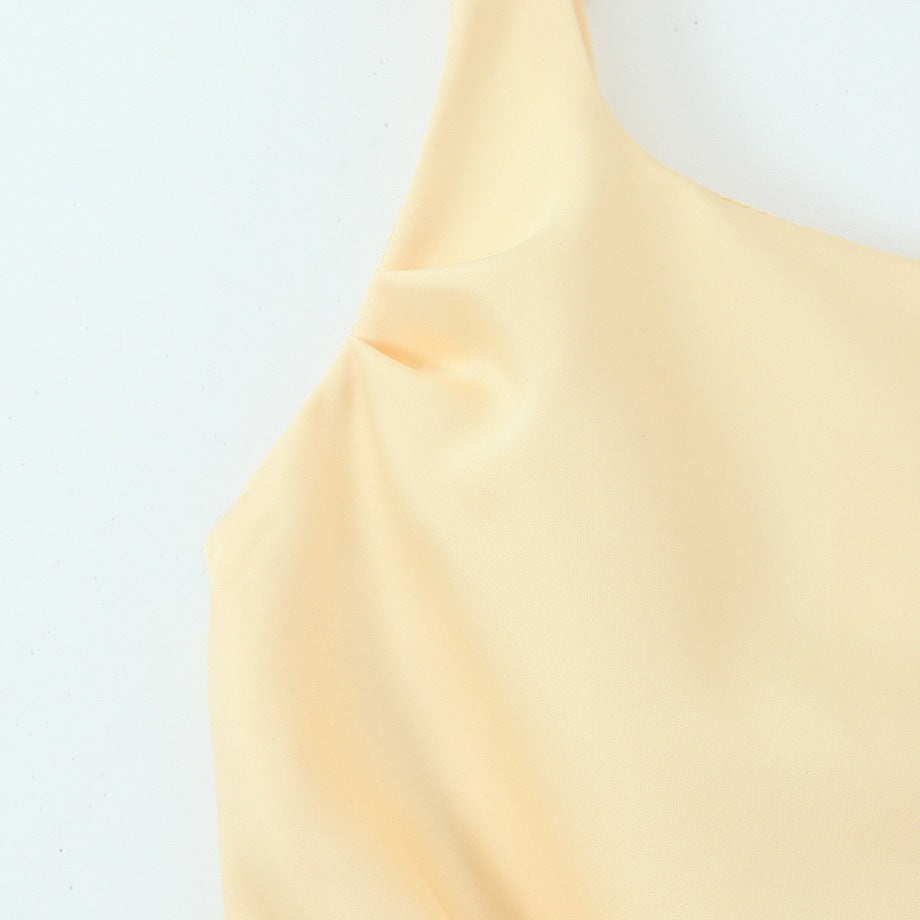 Damen Maxikleid mit elegantem Quadrat-Ausschnitt und raffinierten Drapierungen Echo Archiv