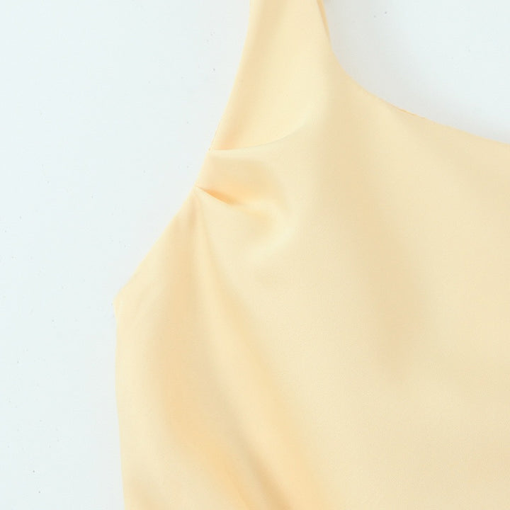 Damen Maxikleid mit elegantem Quadrat-Ausschnitt und raffinierten Drapierungen Echo Archiv
