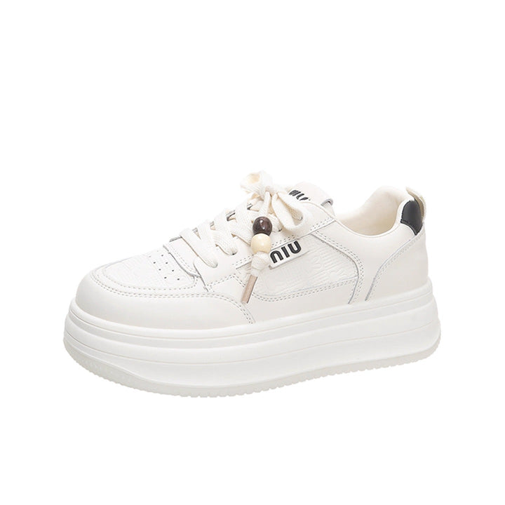 Damen Modische Sneakers mit elastischen Schnürsenkeln und dämpfender Sohle Echo Archiv