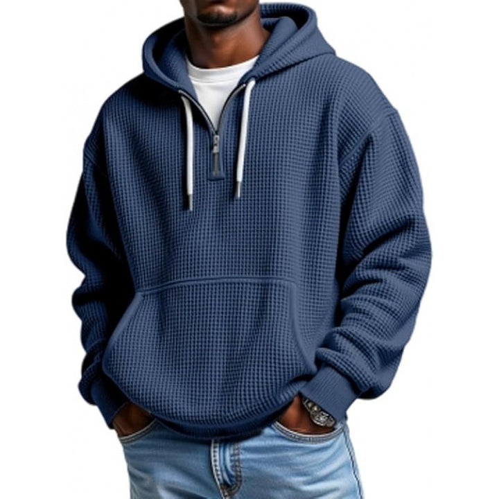 Herren lässiger Hoodie mit innovative Struktur Echoarchiv