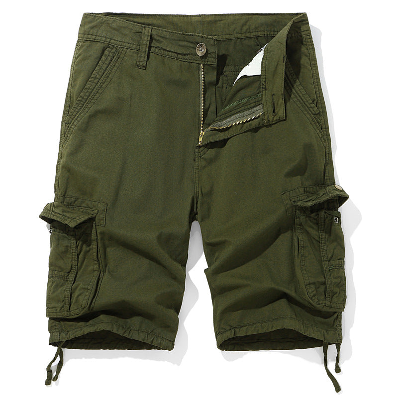 Herren Cargo-Shorts mit praktischen Taschen und verstellbarem Kordelzug Echoarchiv