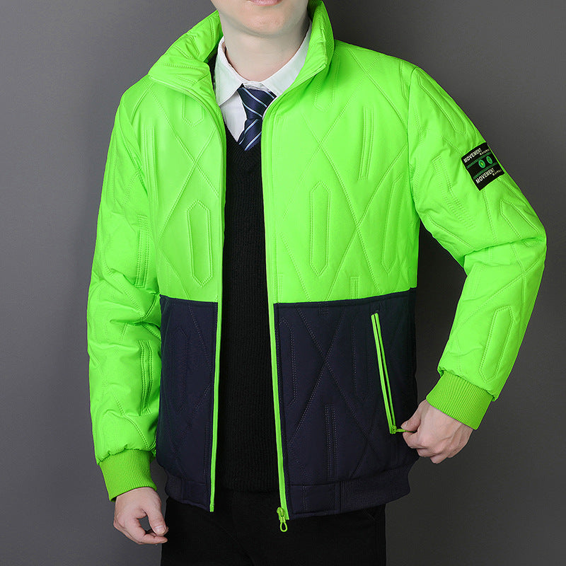 Herren urbane Übergangsjacke mit strukturiertem Design Echo Archiv
