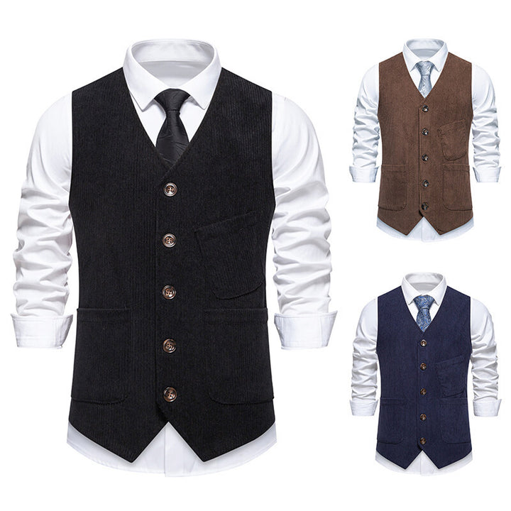 Herren elegante Weste im klassischen Design Echoarchiv