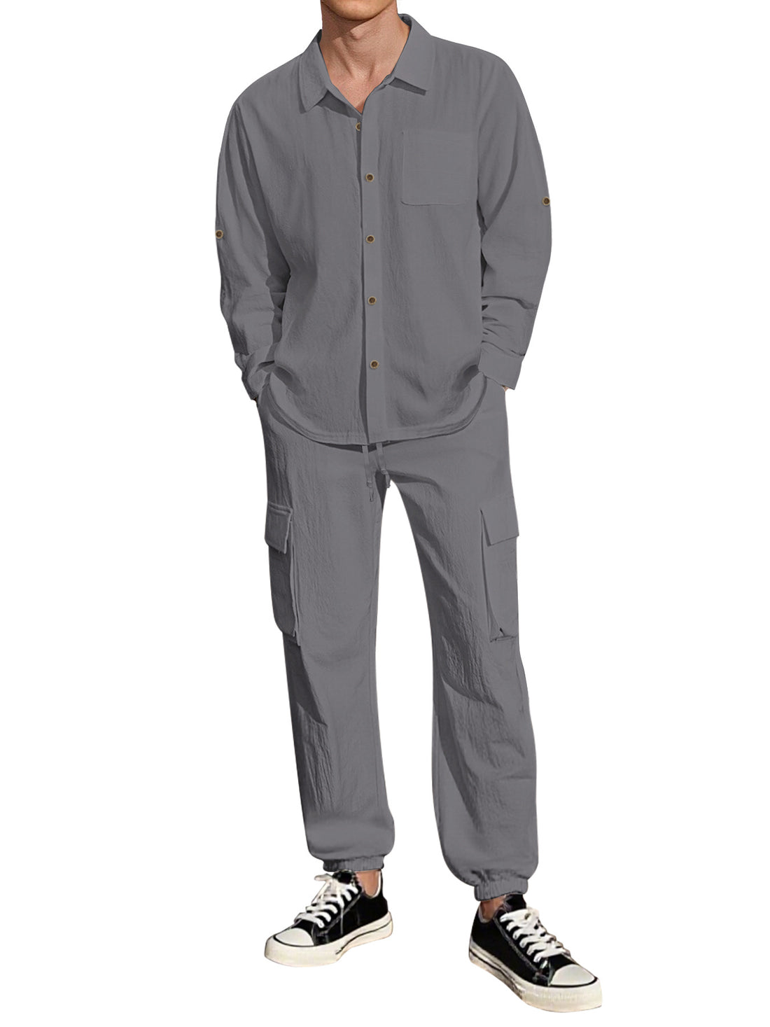 Herren lässiges Outfit-Set – Averon