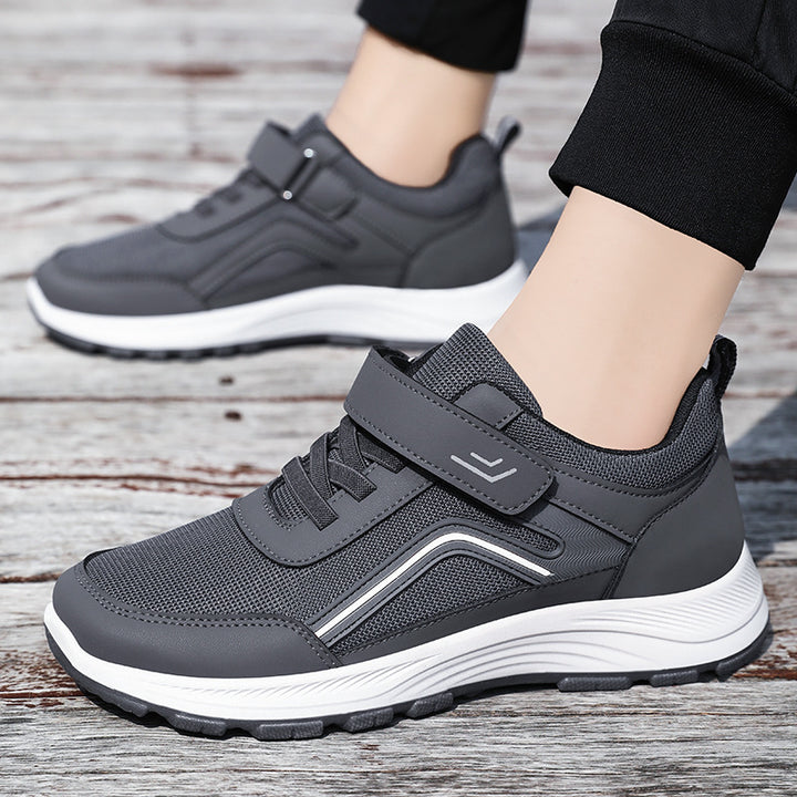 Damen nan Sportlicher Klett-Sneaker mit atmungsaktivem Mesh und dämpfender EVA-Sohle Echo Archiv