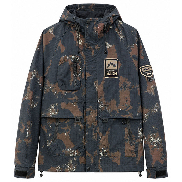 Herren Technische Outdoorjacke mit praktischen Taschen – Taviero
