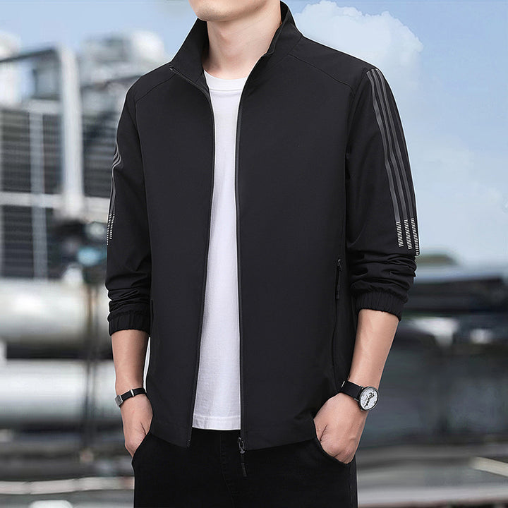 Herren Sportliche leichte Übergangsjacke Echo Archiv