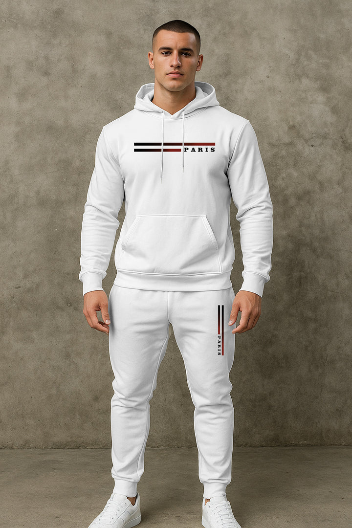 Herren Sportlicher Hoodie-Jogginganzug mit funktionalem Schnitt und praktischen Taschen Echoarchiv