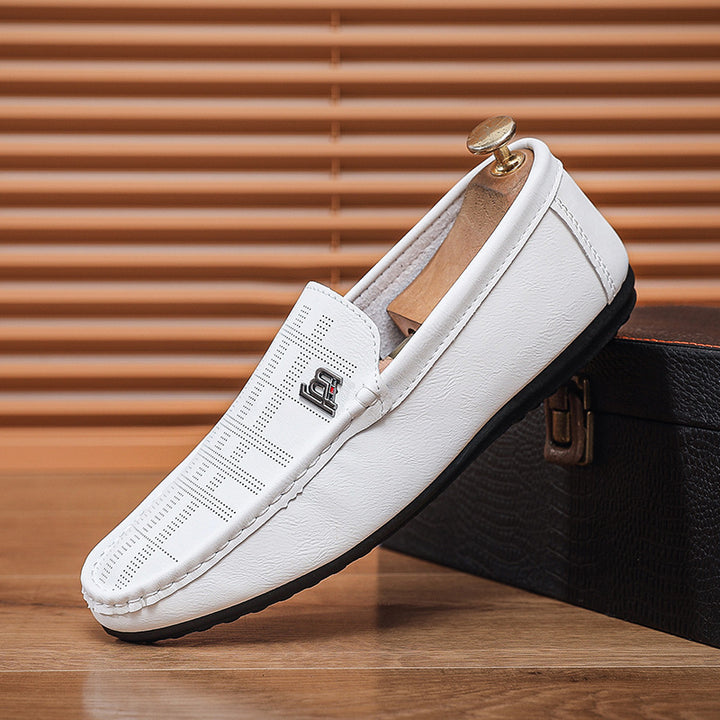 Herren Elegante Mokassins aus weichem Leder Echo Archiv