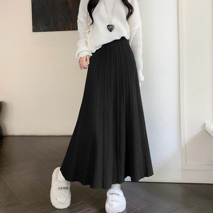 Damen Eleganter, plissierter Maxirock Echo Archiv 1787632207
