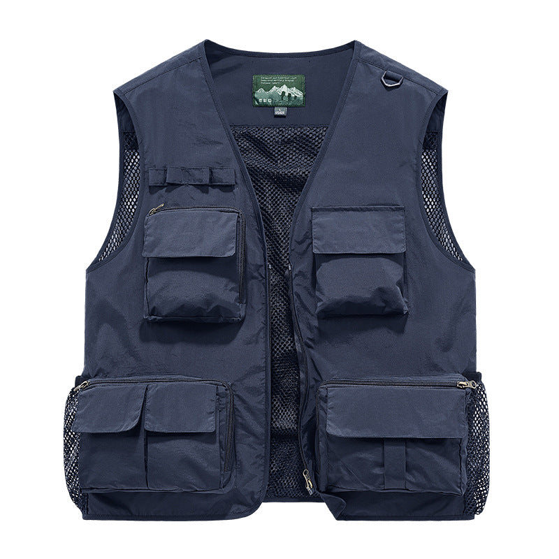 Herren Multifunktionale und atmungsaktive Outdoor-Weste Echo Archiv