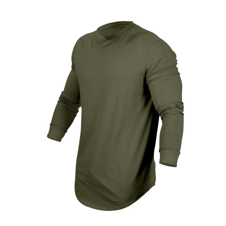 Herren Langarmshirt mit lockerer Passform und eleganter Nahtverarbeitung Echoarchiv