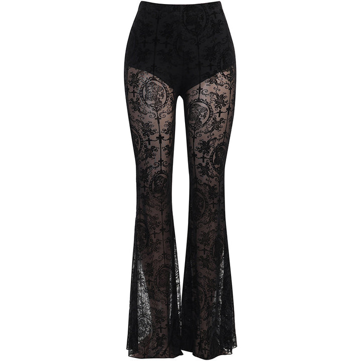Damen figurbetonte Bluse mit Rüschendetails und Schnürung Echo Archiv