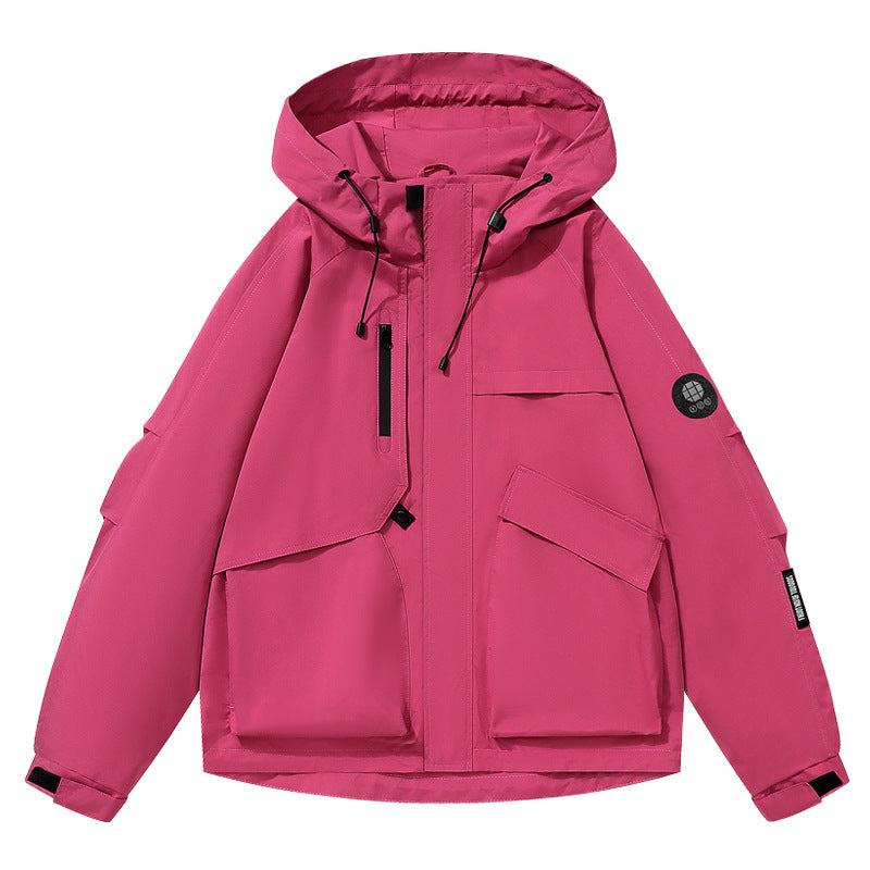 Damen Utility-Softshelljacke mit Kapuze, wasserabweisender Membran und Multifunktionstaschen Echo Archiv