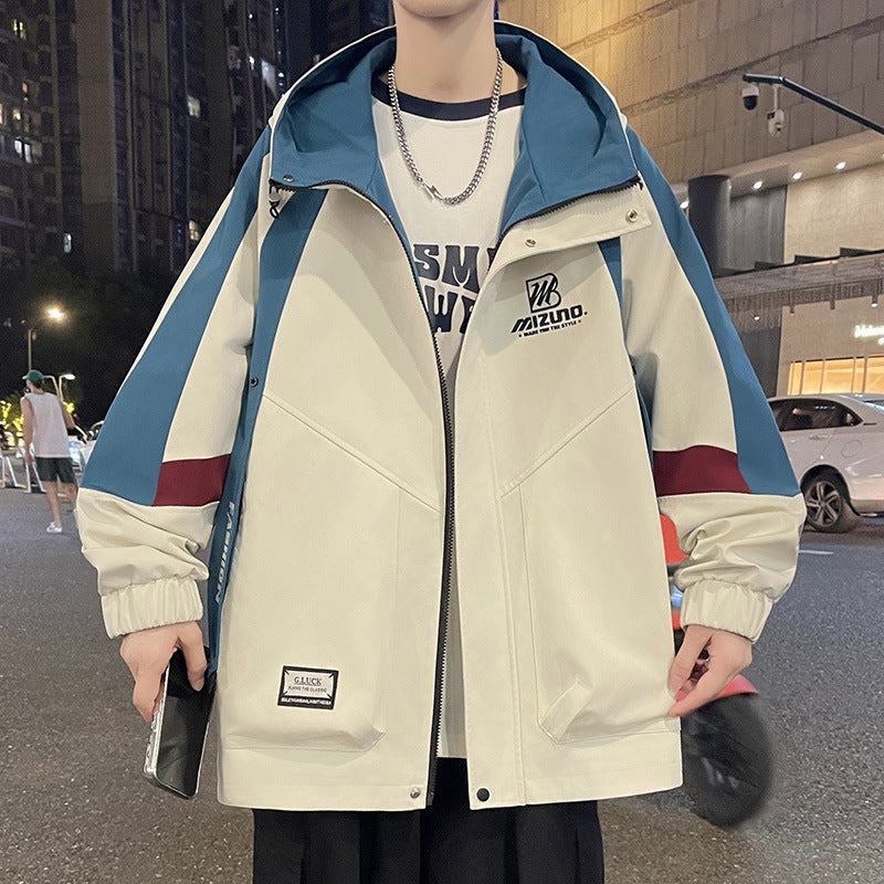 Herren modische Freizeitjacke mit winddichter Funktion Echoarchiv