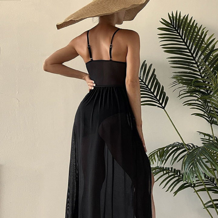 Damen Transparente Sommerkleid Echo Archiv