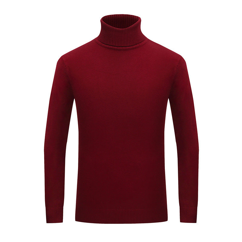 Herren Rollkragenpullover aus weichem Baumwollmix Echoarchiv