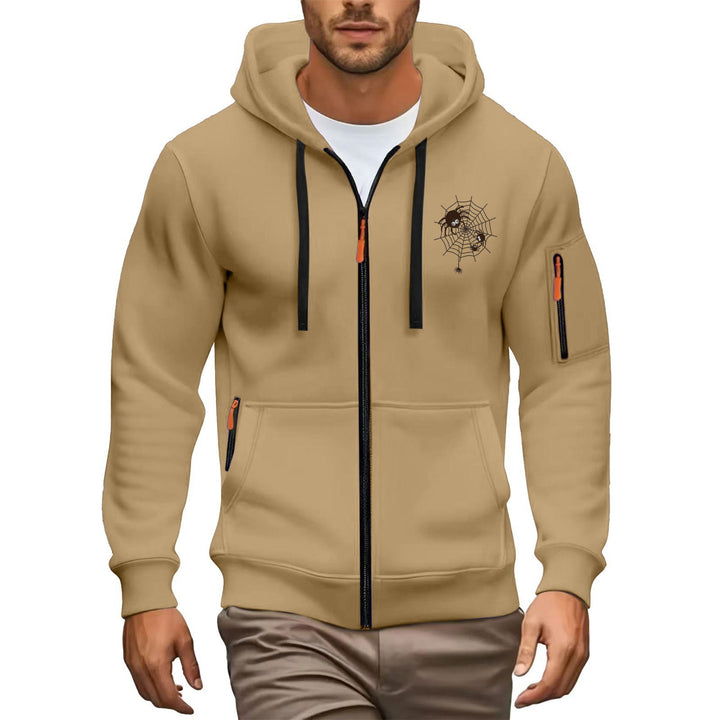Herren Hochwertiger Zip-Hoodie Echoarchiv