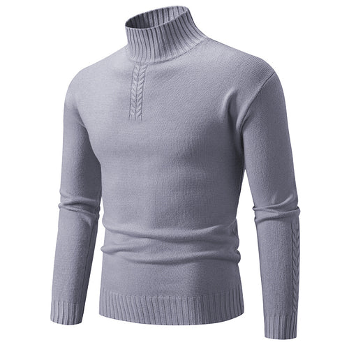 Herren Rollkragenpullover aus grobem Strick Echoarchiv