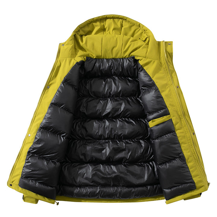 Herren technische Winterjacke mit isolierendem Innenfutter Echoarchiv