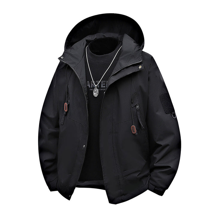 Herren Moderne wasserfeste Outdoorjacke Echoarchiv