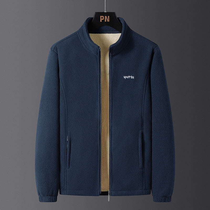 Herren Fleecejacke mit kuscheligem Innenfutter Echoarchiv