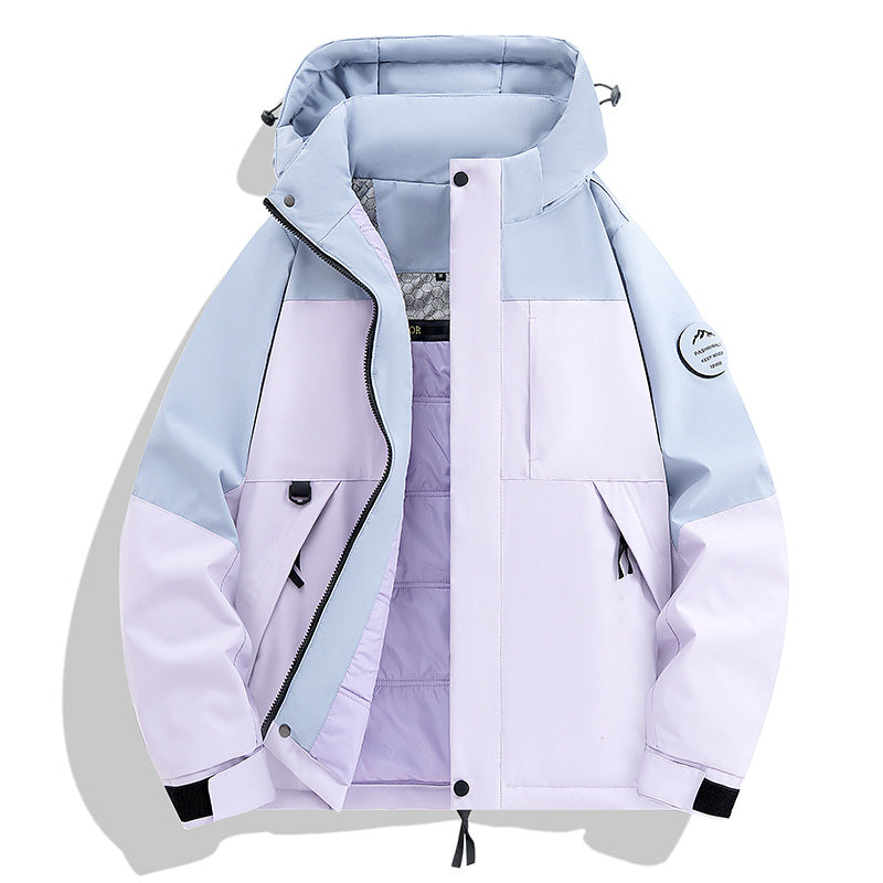 Herren Wasserdichte und atmungsaktive Softshell-Outdoorjacke Echoarchiv