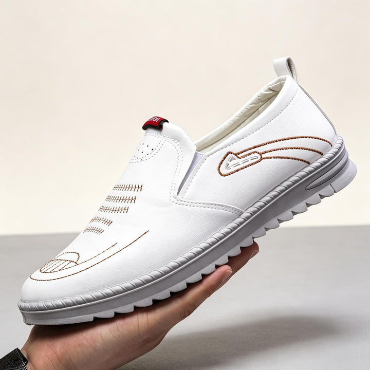 Herren Bequeme Slip-On Mokassins Echoarchiv