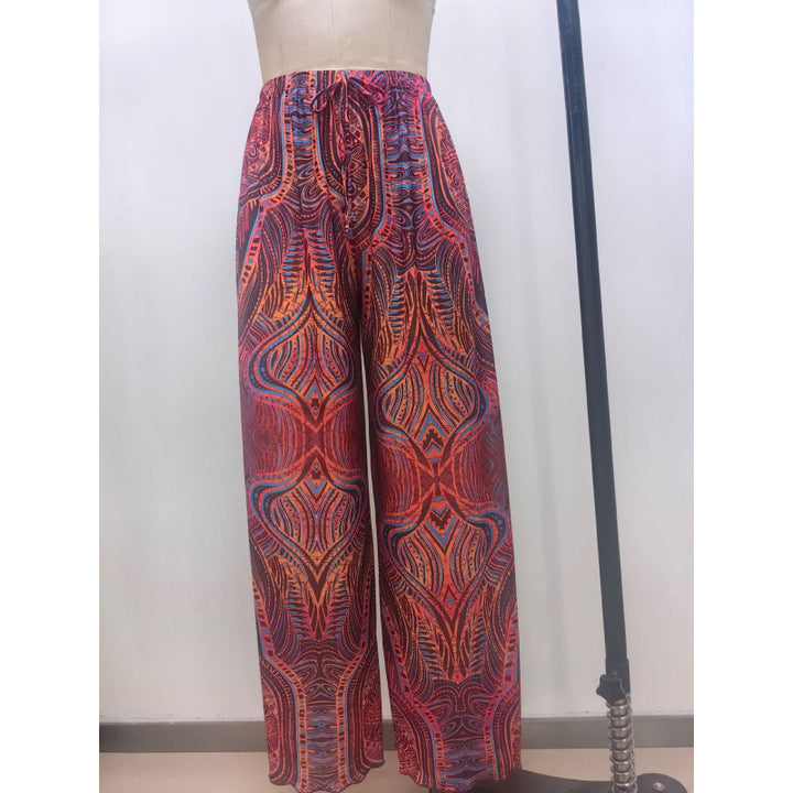 Damen Strandhose mit modischem Zebra-Muster Echo Archiv